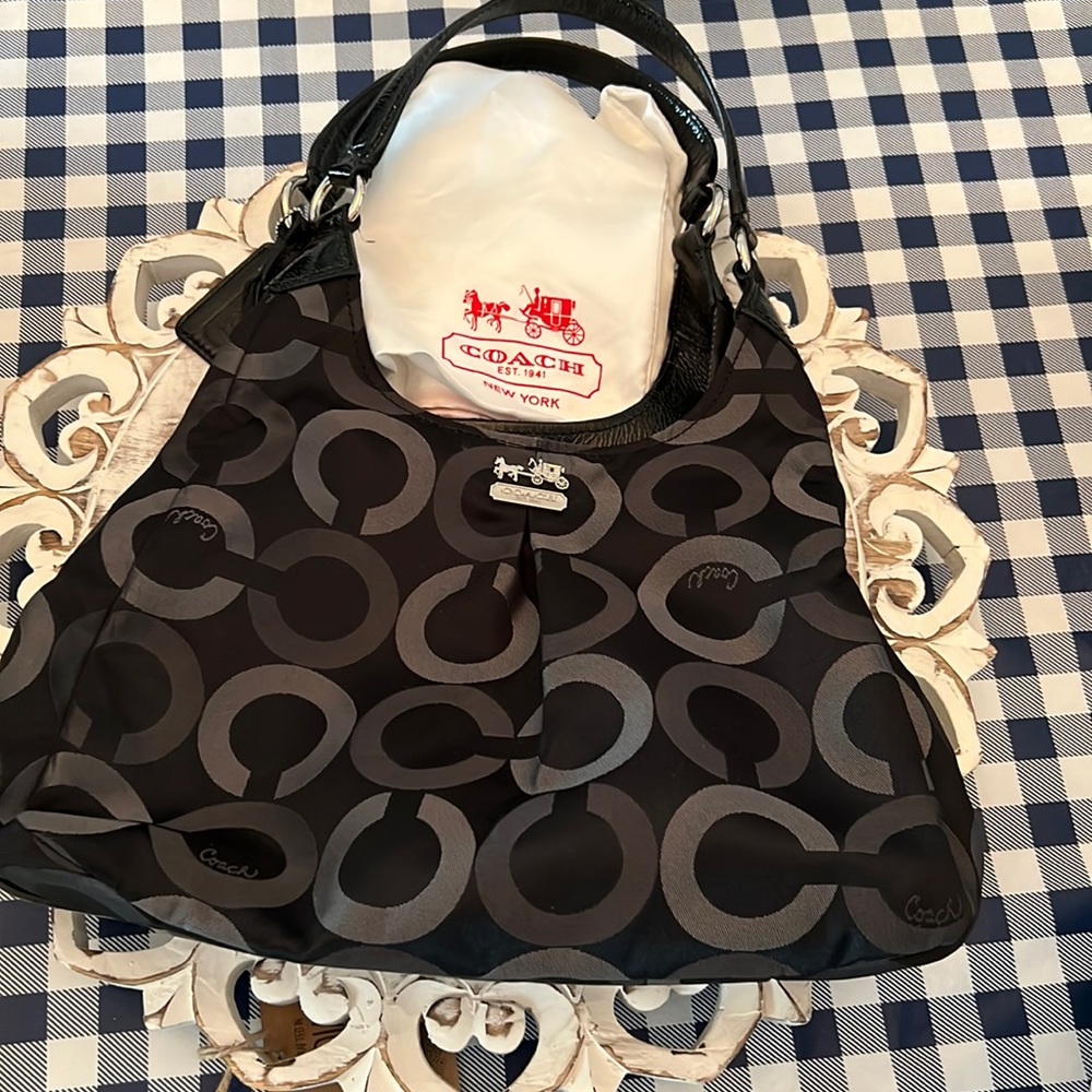 Coach signature purse